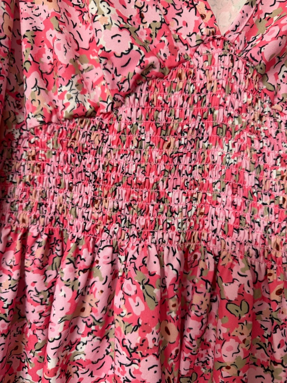 Noracora Pink Floral Blouse